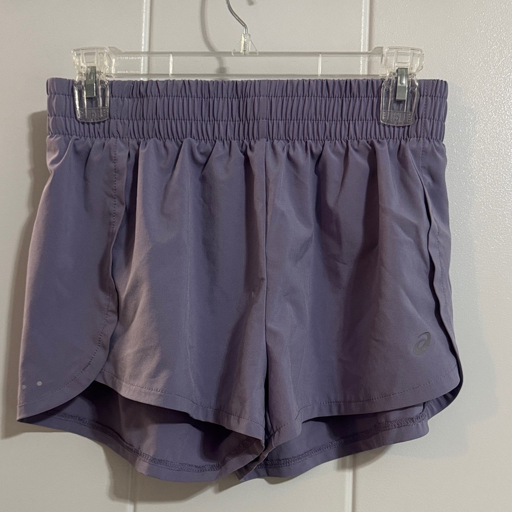 Asics Women's Lavender Athletic Shorts